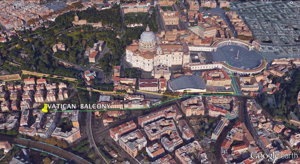 Vatican Balcony Roma Exterior foto